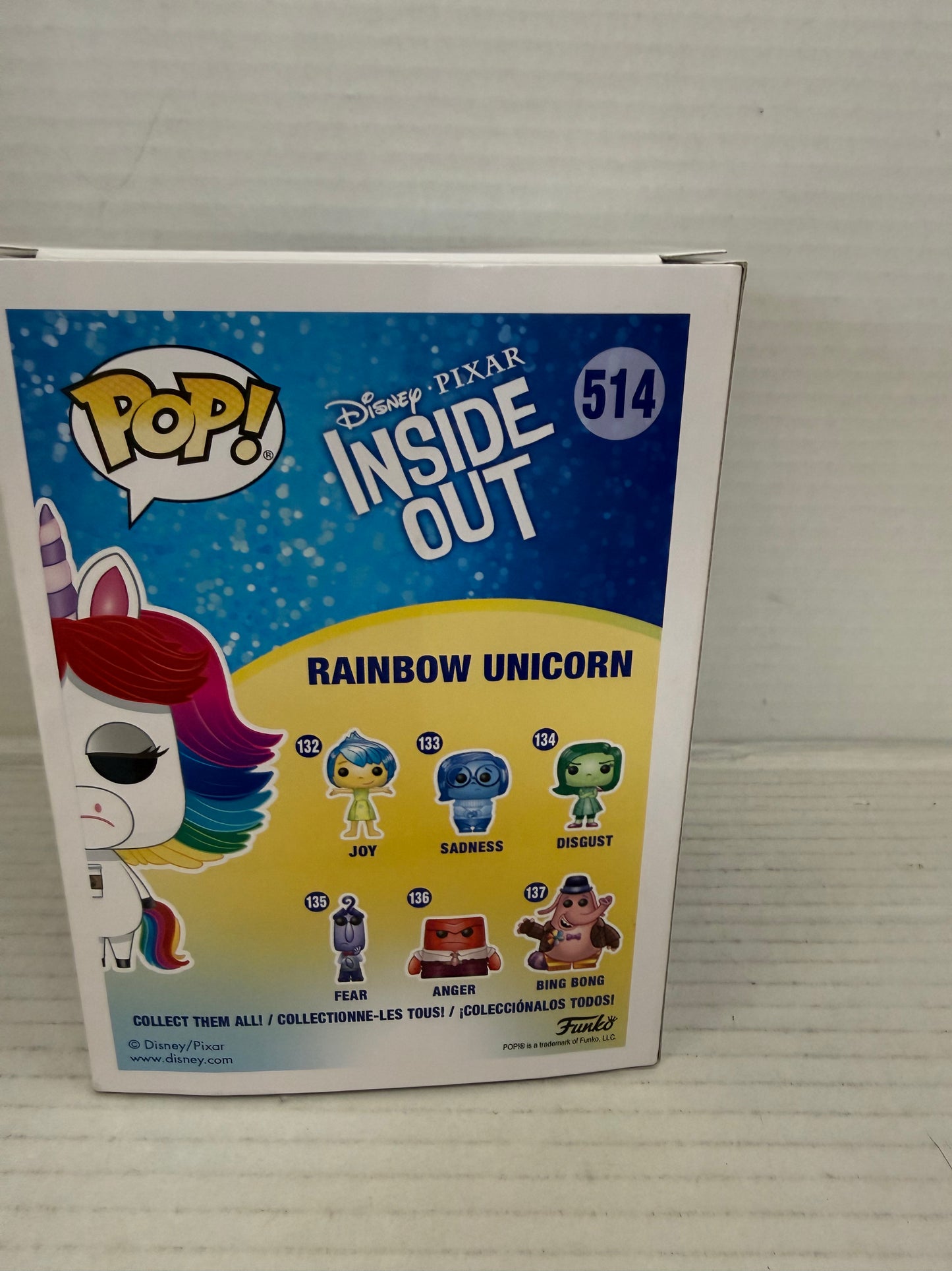 Pixar - Rainbow Unicorn - Disney (Exclusive) #514