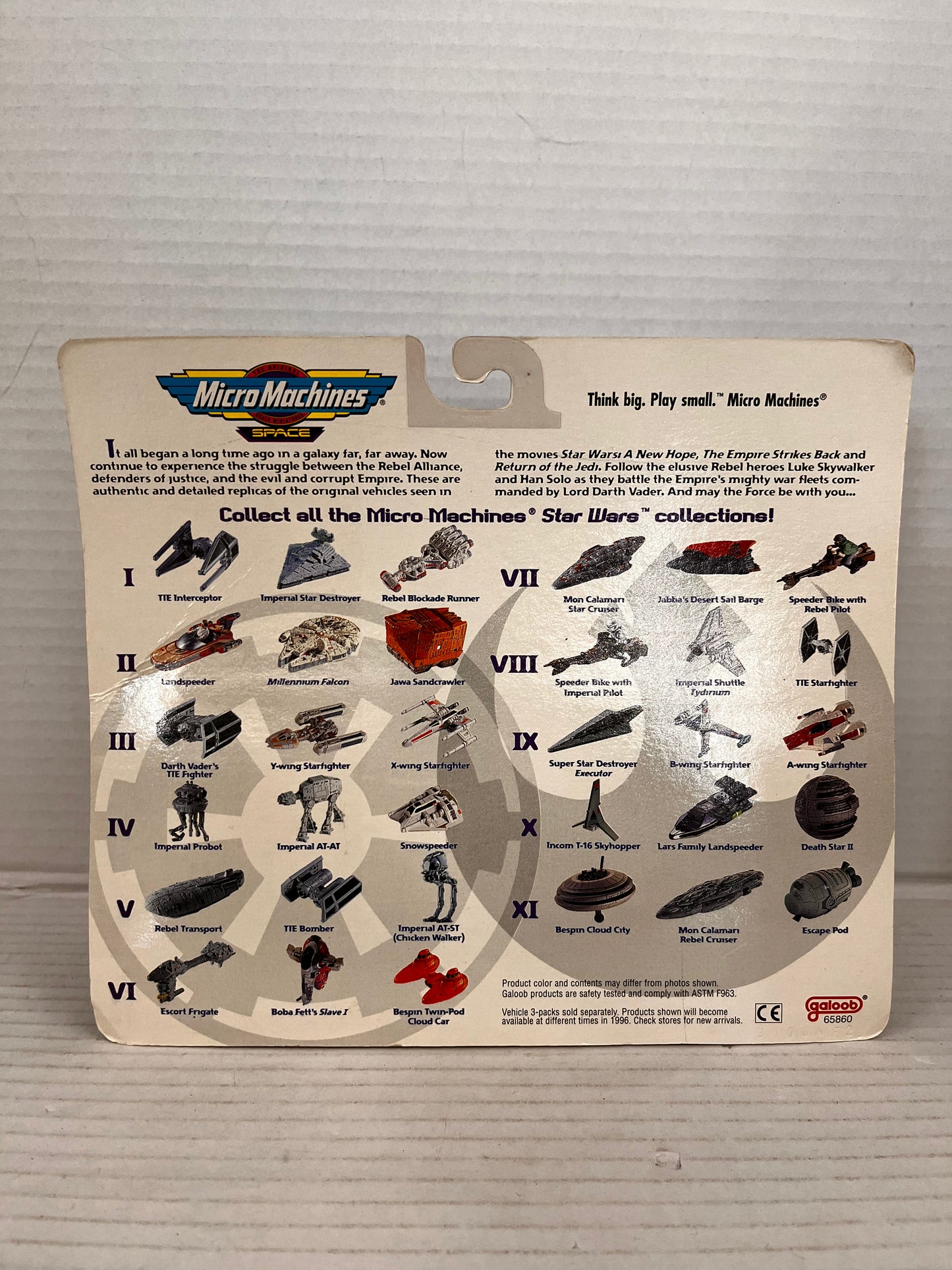 Vintage GALOOB MICROMACHINES STAR WARS Star Cruiser Jabba's Barge Speeder Bike