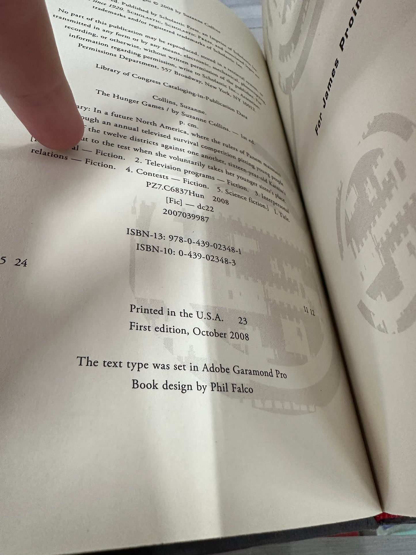 The Hunger Games 1st Edition 2008 Suzanne Collins Hardcover With Dust Jacket