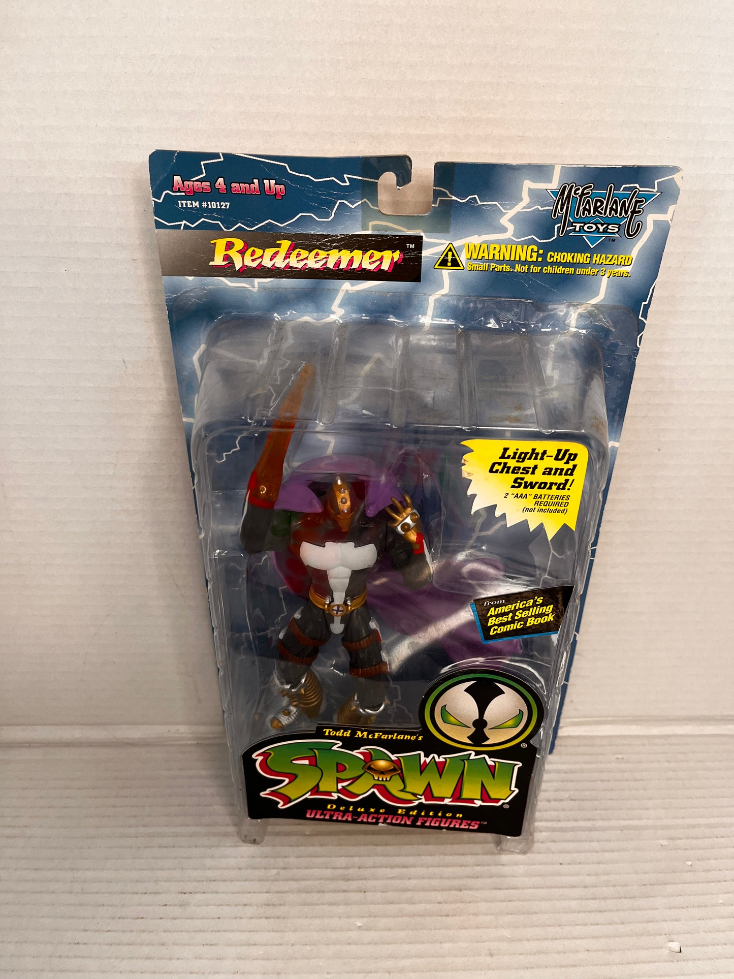 VTG McFarlane Toys Spawn Redeemer Deluxe Edition action figure series 3 1995 6"
