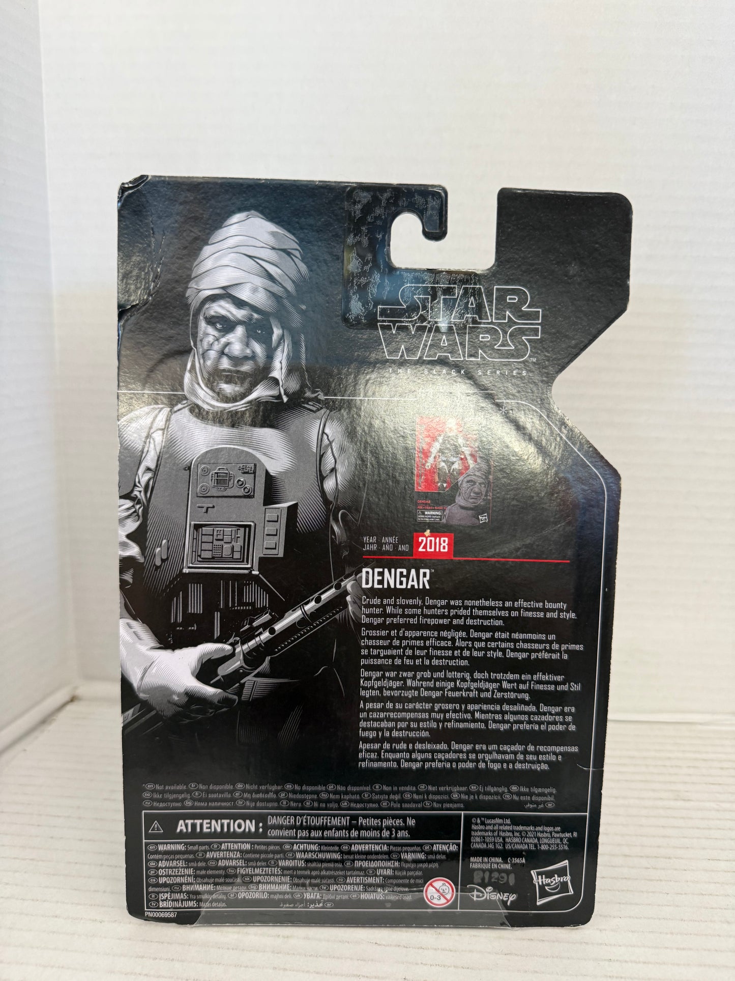 Star Wars The Black Series Archive Dengar Toy 6-Inch-Scale