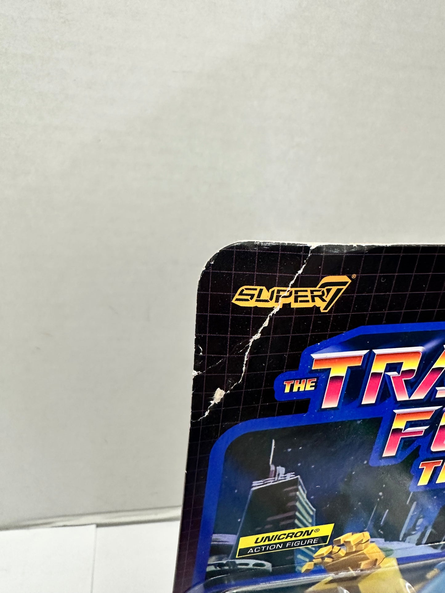 SUPER7 TRANSFORMERS THE MOVIE UNICRON ACTION FIGURE REACTION