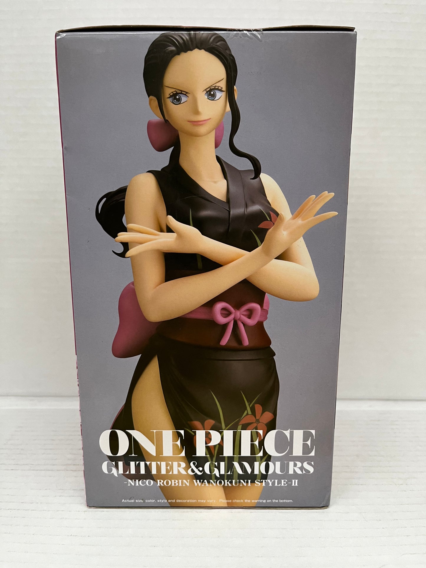 One Piece Nico Robin Figure B Type Glitter Glamours WANO KUNI II