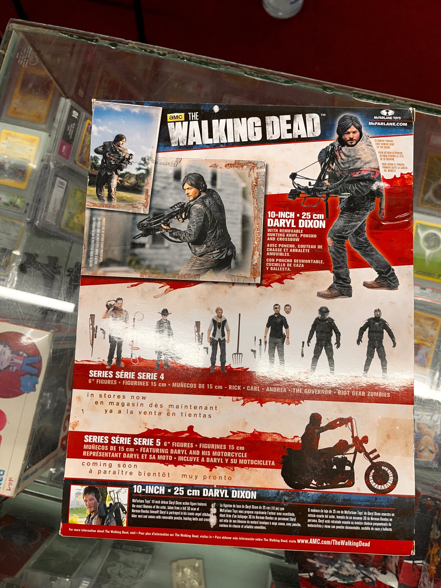 The Walking Dead Mcfarlane Deluxe Daryl Dixon 10 inch New