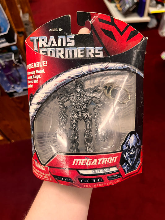 The Transformers Movie Decepticon MEGATRON  Keychain Hasbro 2007