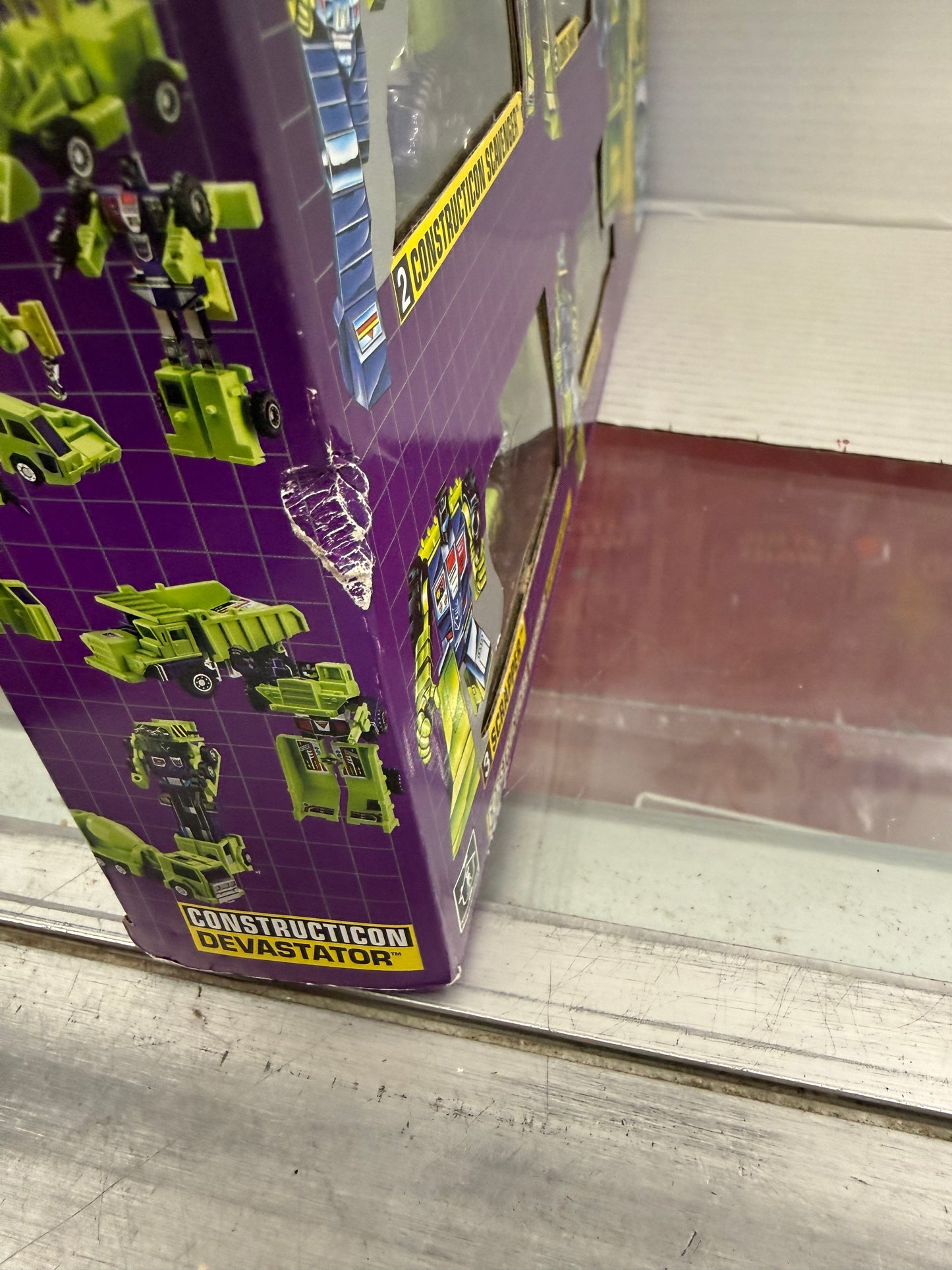 Transformers G1 Constructicon Devastator Walmart Reissue Authentic