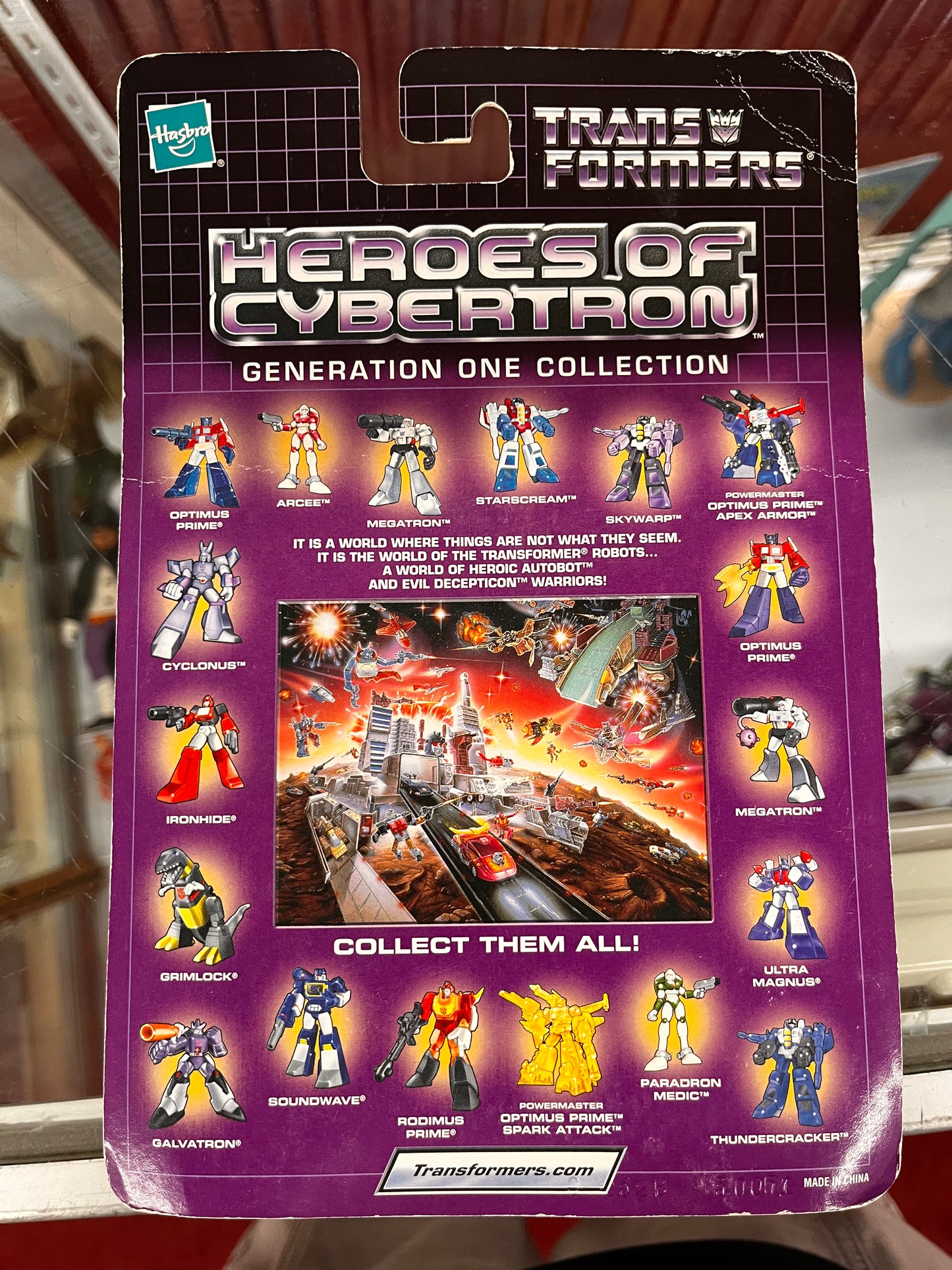 Transformers Heroes of Cybertron Galvatron Figure Generation One Collection New