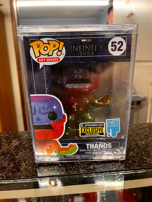 Thanos Marvel The Infinity Saga Funko Pop! Art Series Vinyl Figure #52
