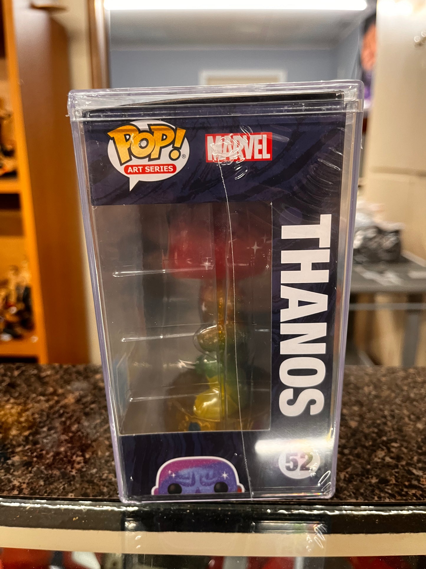 Thanos Marvel The Infinity Saga Funko Pop! Art Series Vinyl Figure #52