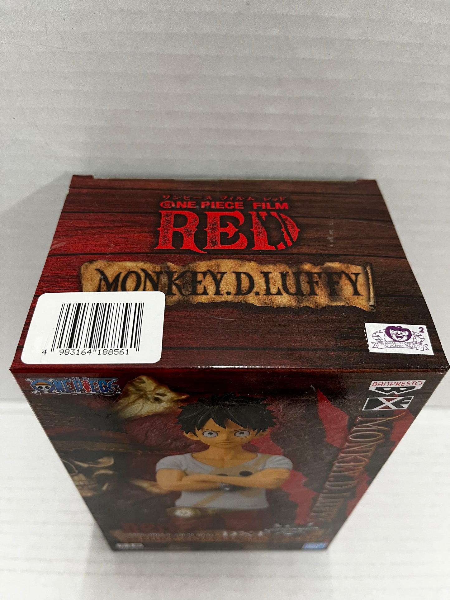One Piece Film Red The Grandline Men Monkey D. Luffy Vol. 6 DXF Figure