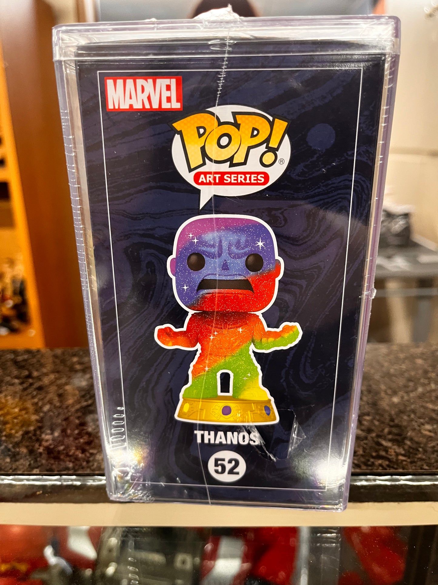 Thanos Marvel The Infinity Saga Funko Pop! Art Series Vinyl Figure #52