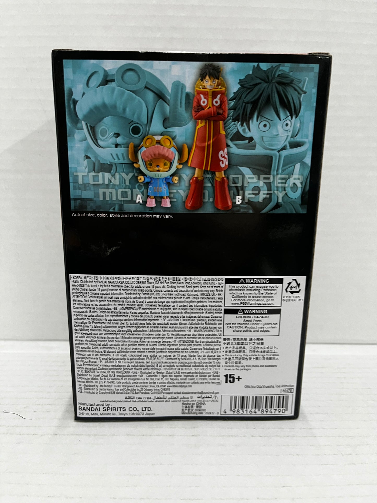 Bandai One Piece DXF THE GRANDLINE SERIES Tony Tony Chopper Toy Figure