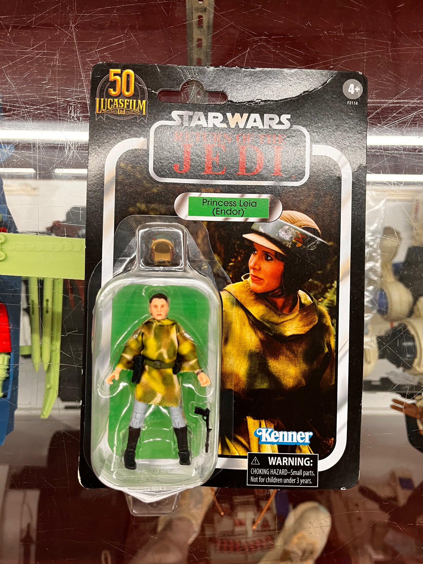 Star Wars Vintage ROTJ Princess Leia Endor VC191 50th Lucas Film