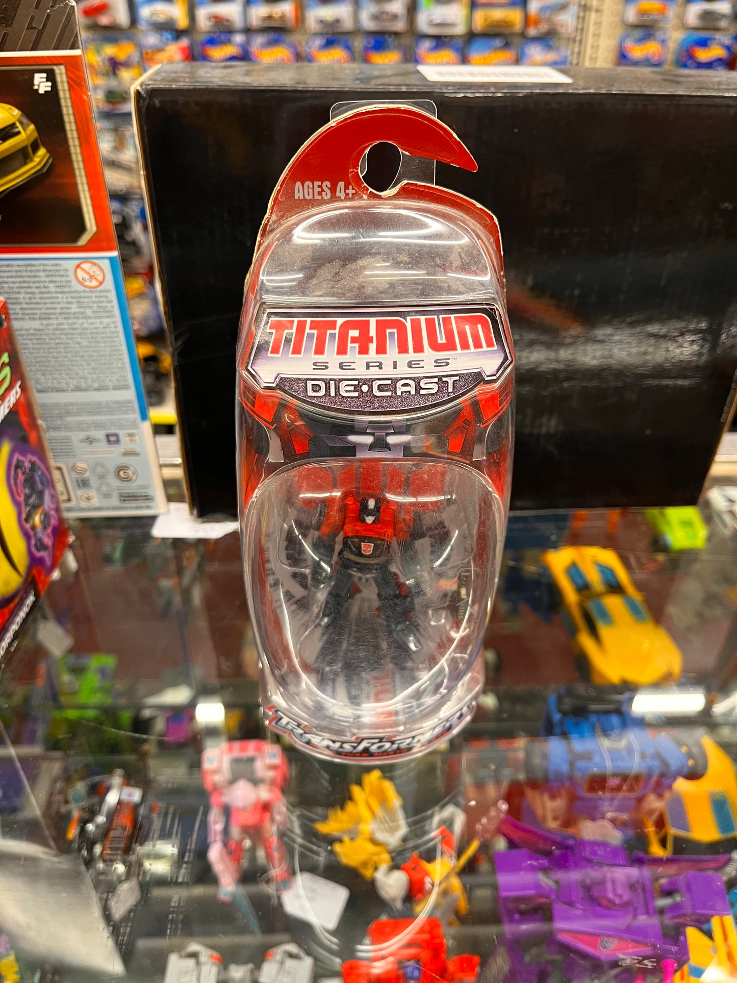 Transformers Titanium Series Swipe Complete Mini 2" Die-Cast 2006