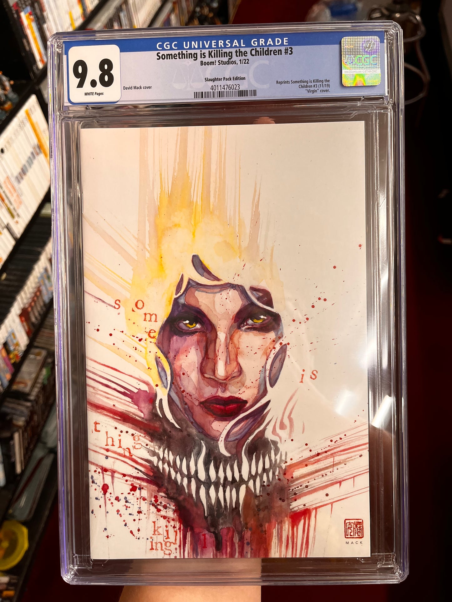 Something Is Killing The Children 3 CGC 9.8 David Mack Limited Edition Exclusive