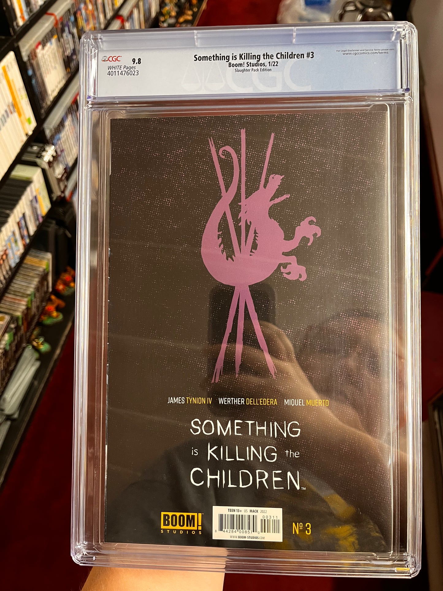Something Is Killing The Children 3 CGC 9.8 David Mack Limited Edition Exclusive