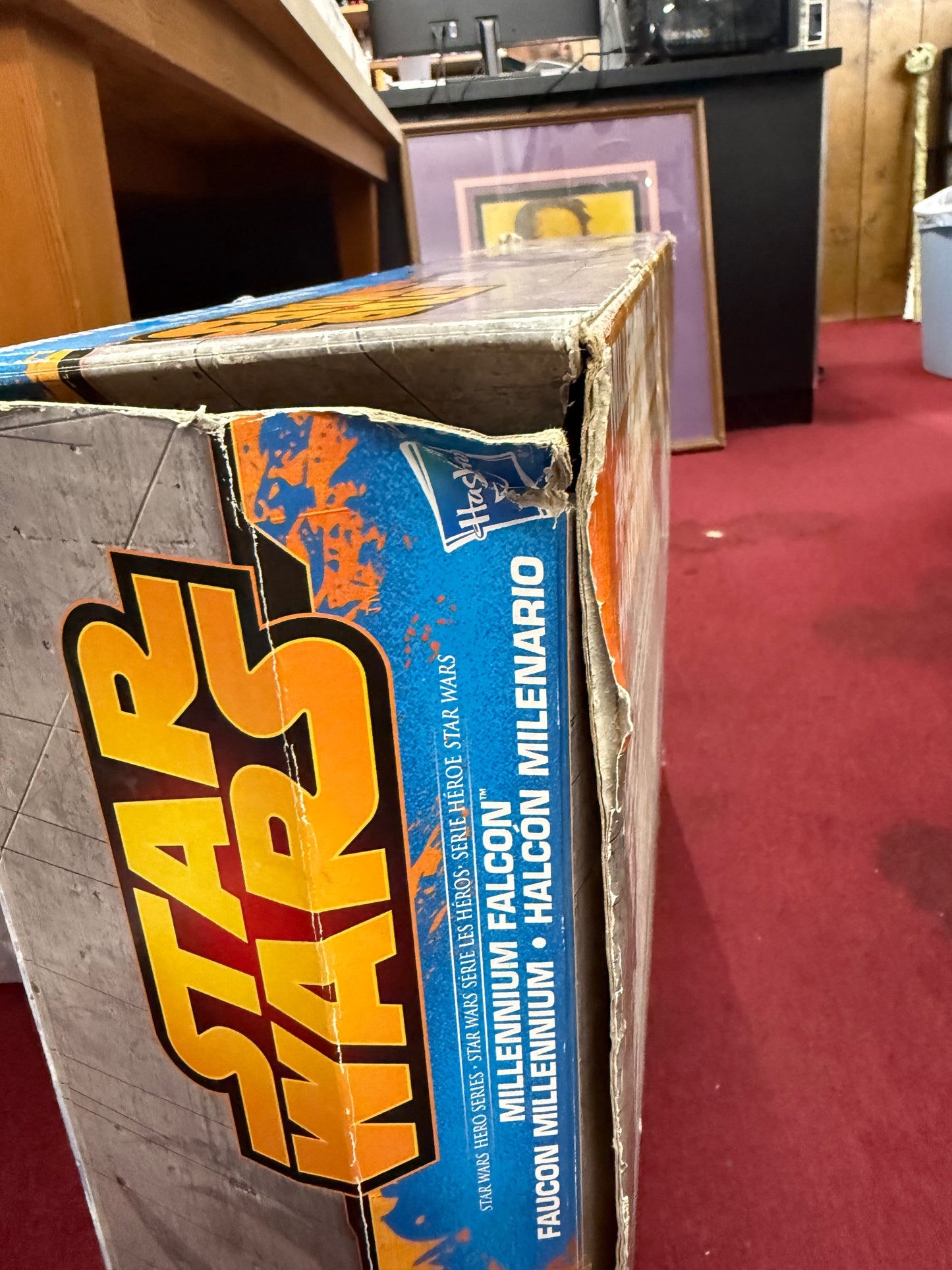 Star Wars Rebels Hero Series Millennium Falcon Disney Hasbro 2014 Box