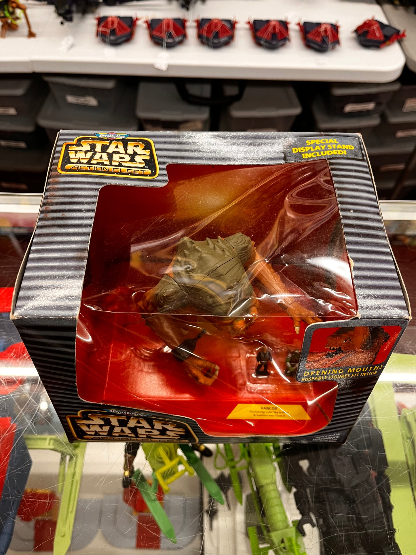 Star Wars Action Fleet Rancor Micro Machines 1996 Galoob Factory Sealed Box Dmg