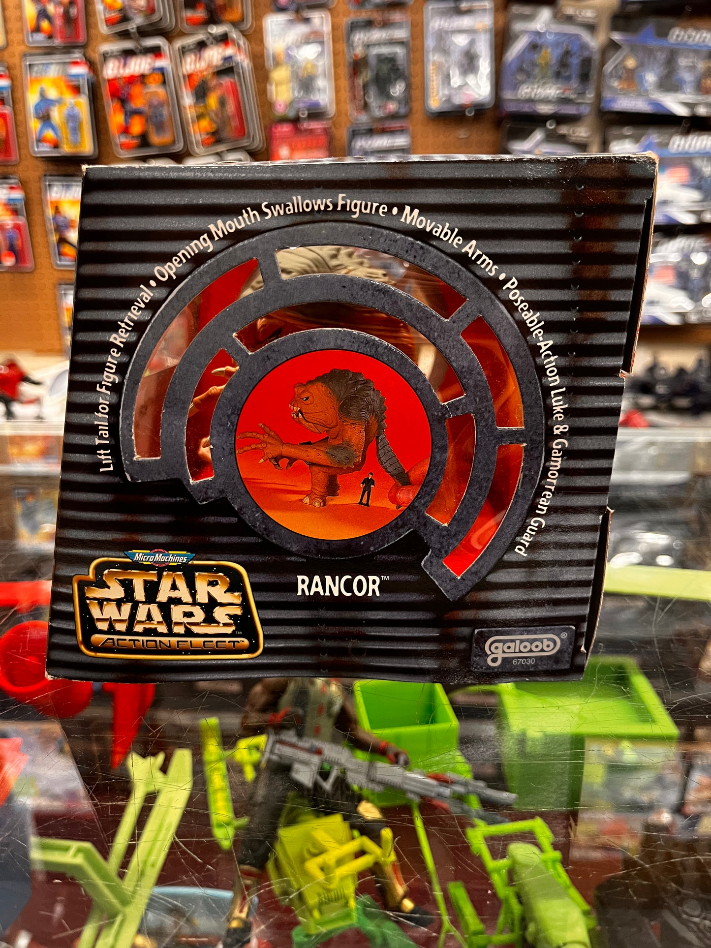 Star Wars Action Fleet Rancor Micro Machines 1996 Galoob Factory Sealed Box Dmg