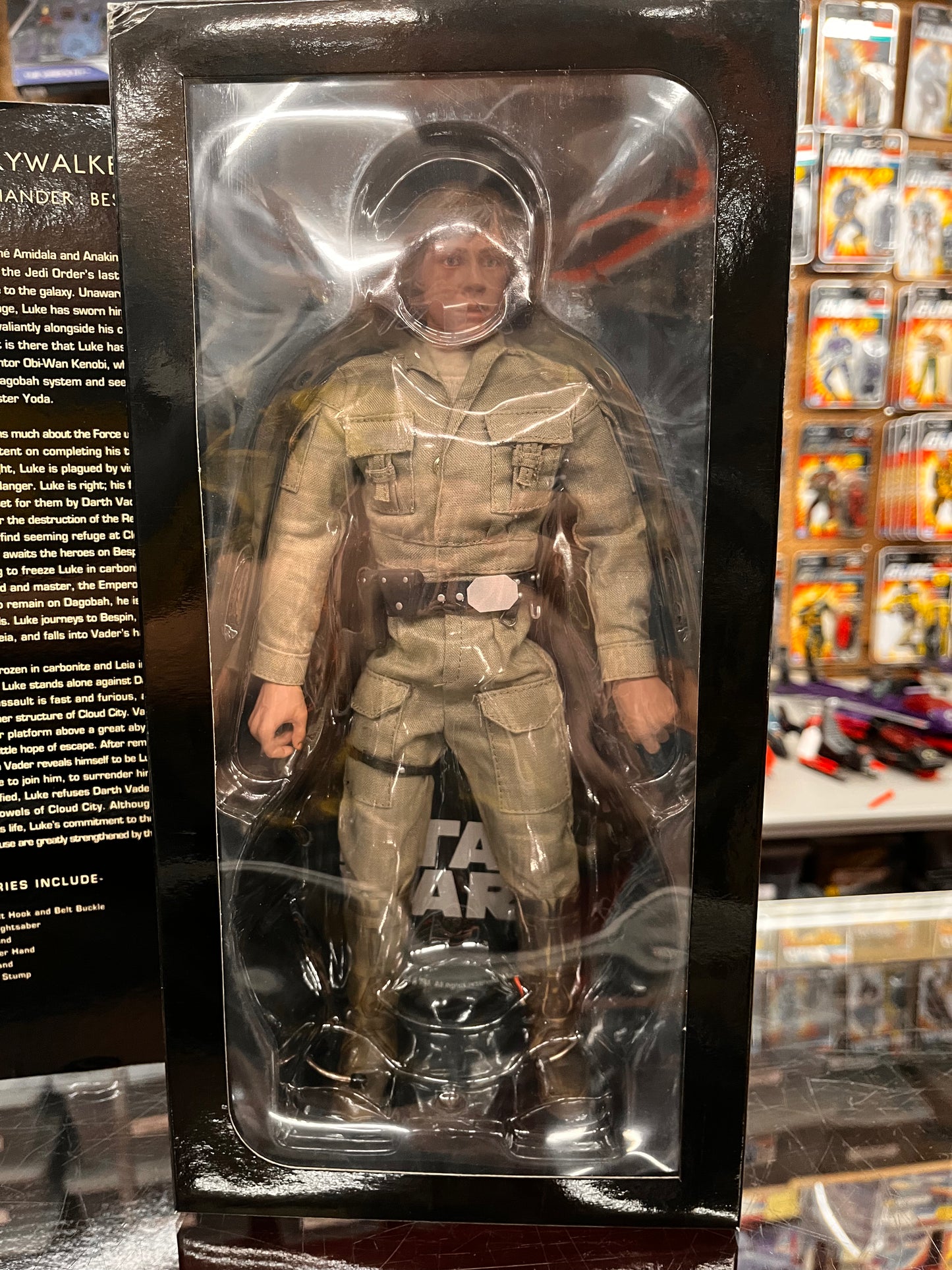 Sideshow Exclusive Star Wars Heroes Of The Rebellion Luke Skywalker Bespin 1/6