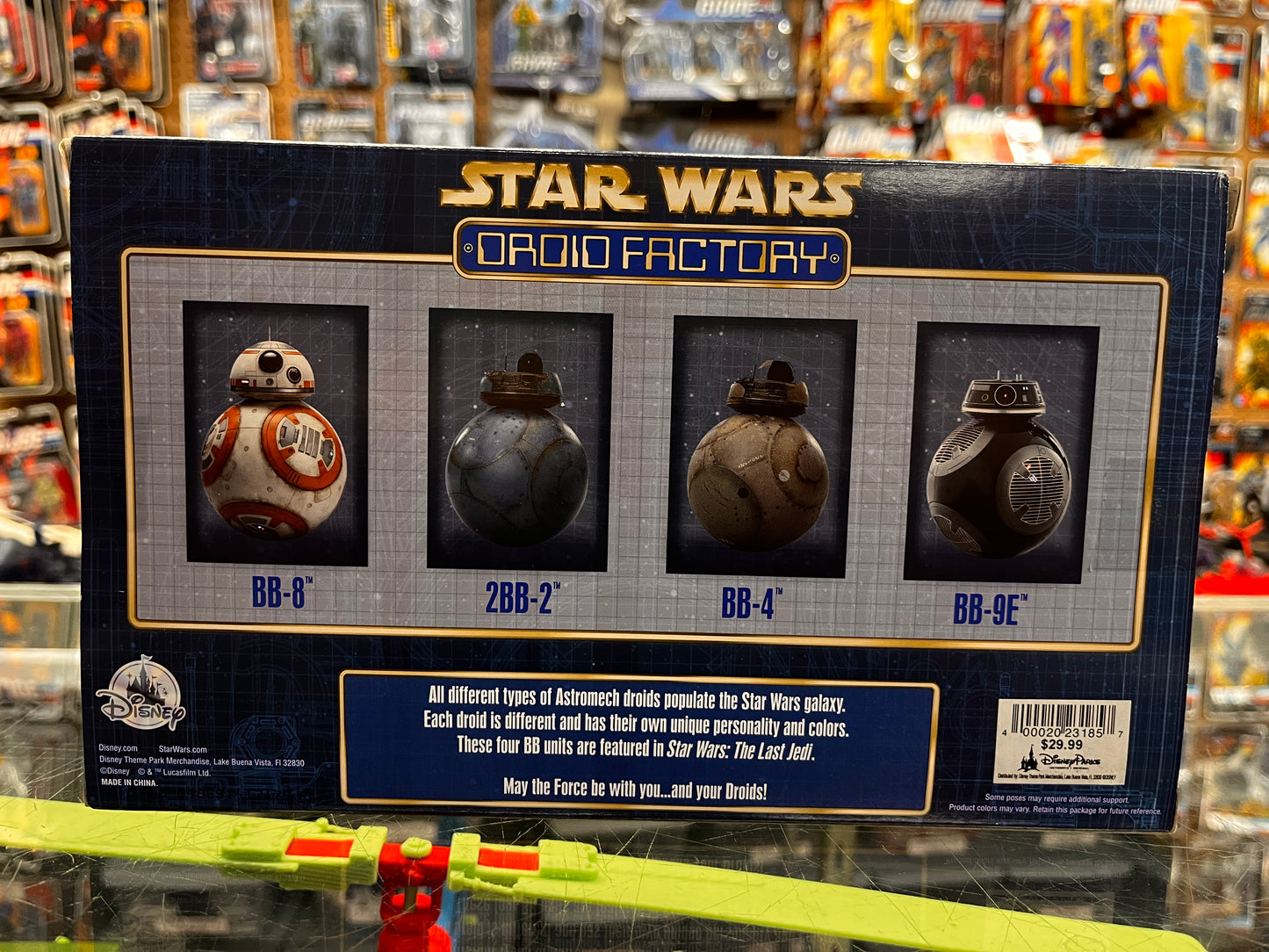 Star Wars Droid Factory The Last Jedi BB-8 2BB-2 BB-4 BB-9E Unit Set