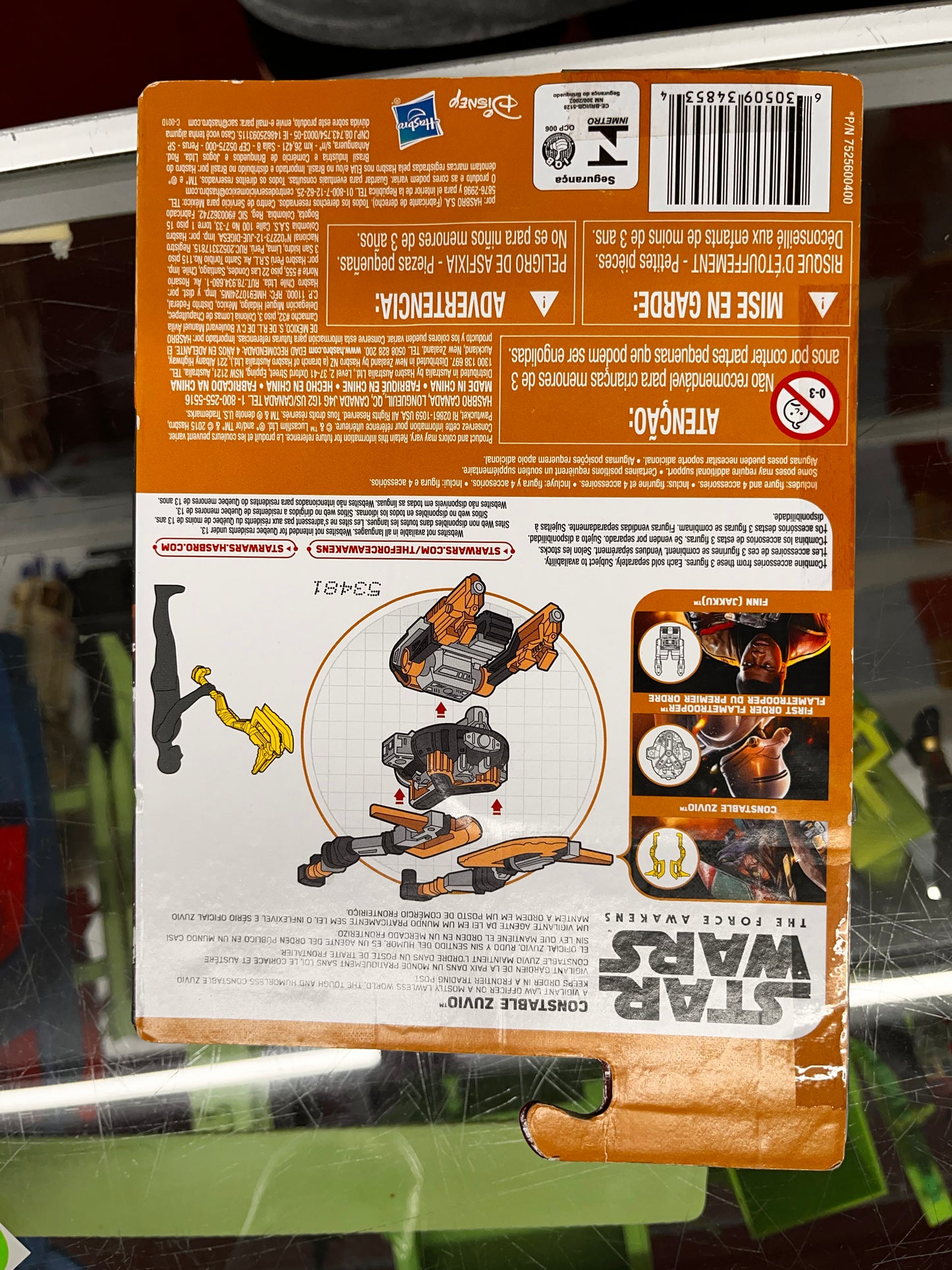 Star Wars Constable Zuvio Action Figure The Force Awakens Hasbro NEW Sealed 2015