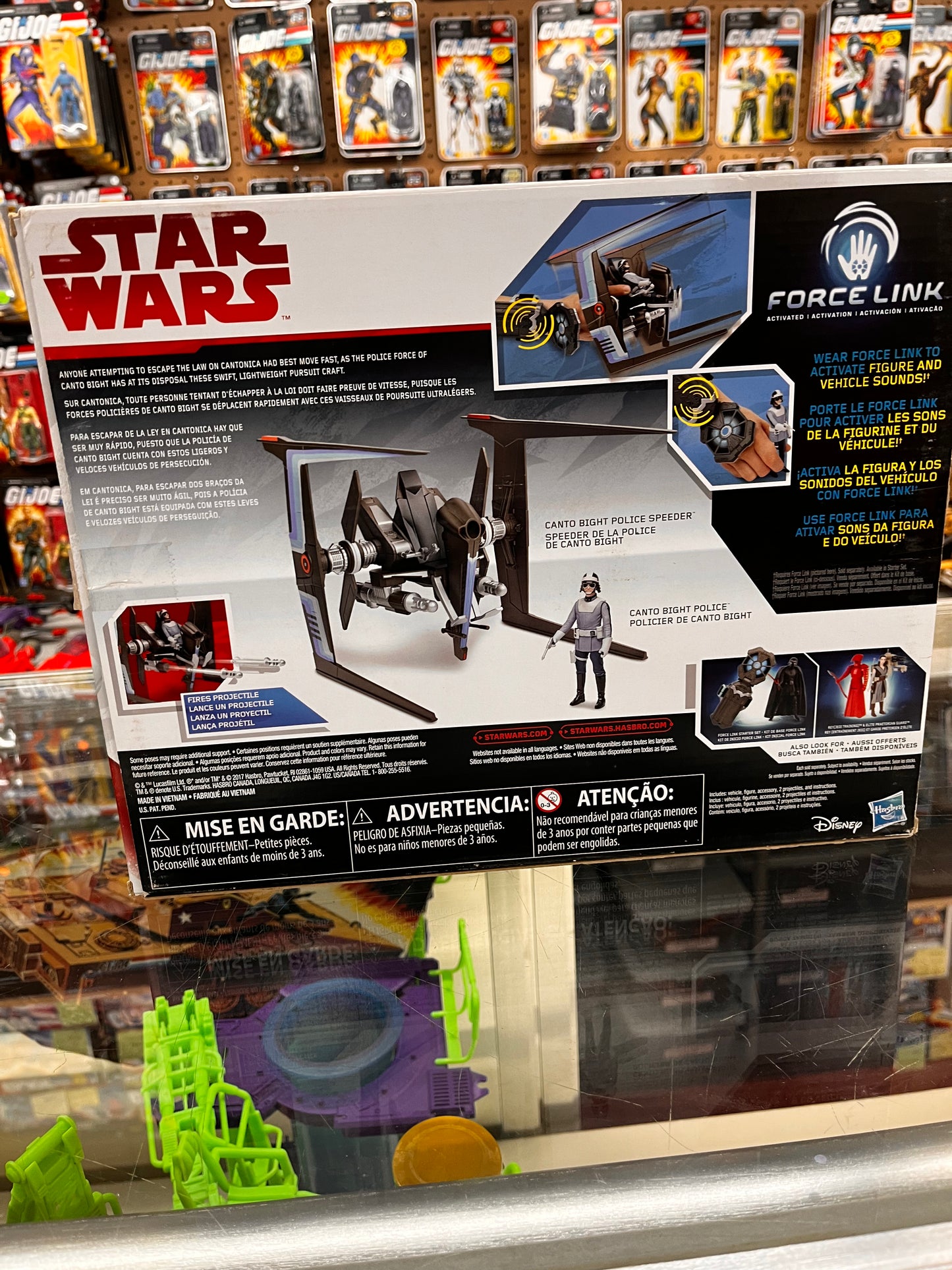 Star Wars Canto Bight Police Speeder Vehicle Playset C1250