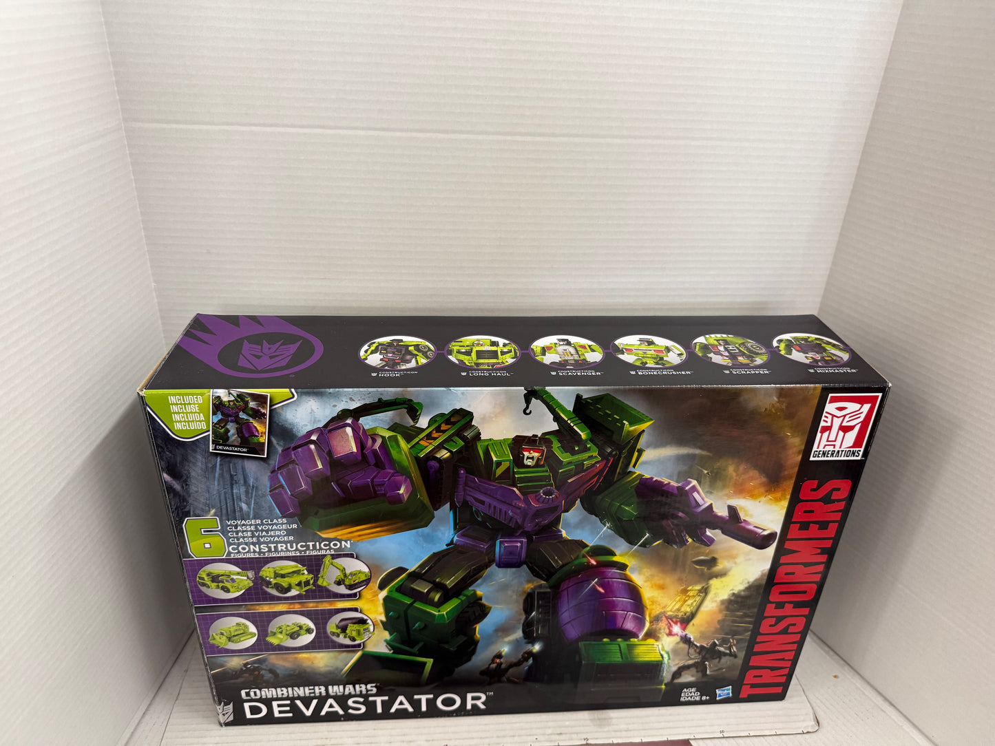 Hasbro Transformers Devastator Action Figure Set combiner wars