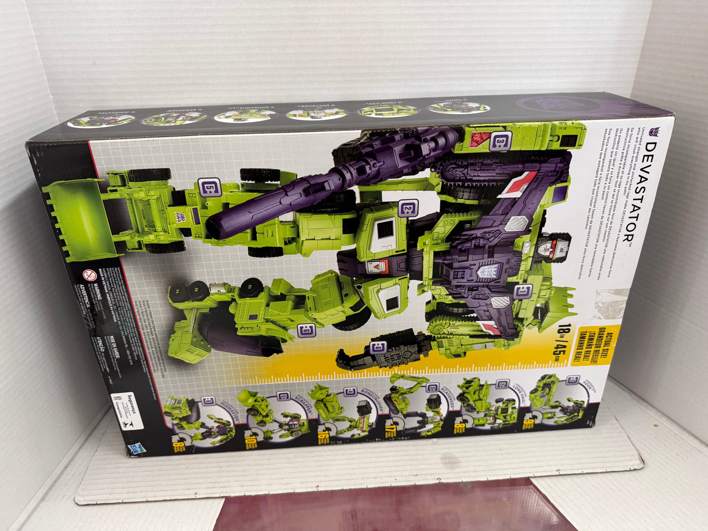 Hasbro Transformers Devastator Action Figure Set combiner wars