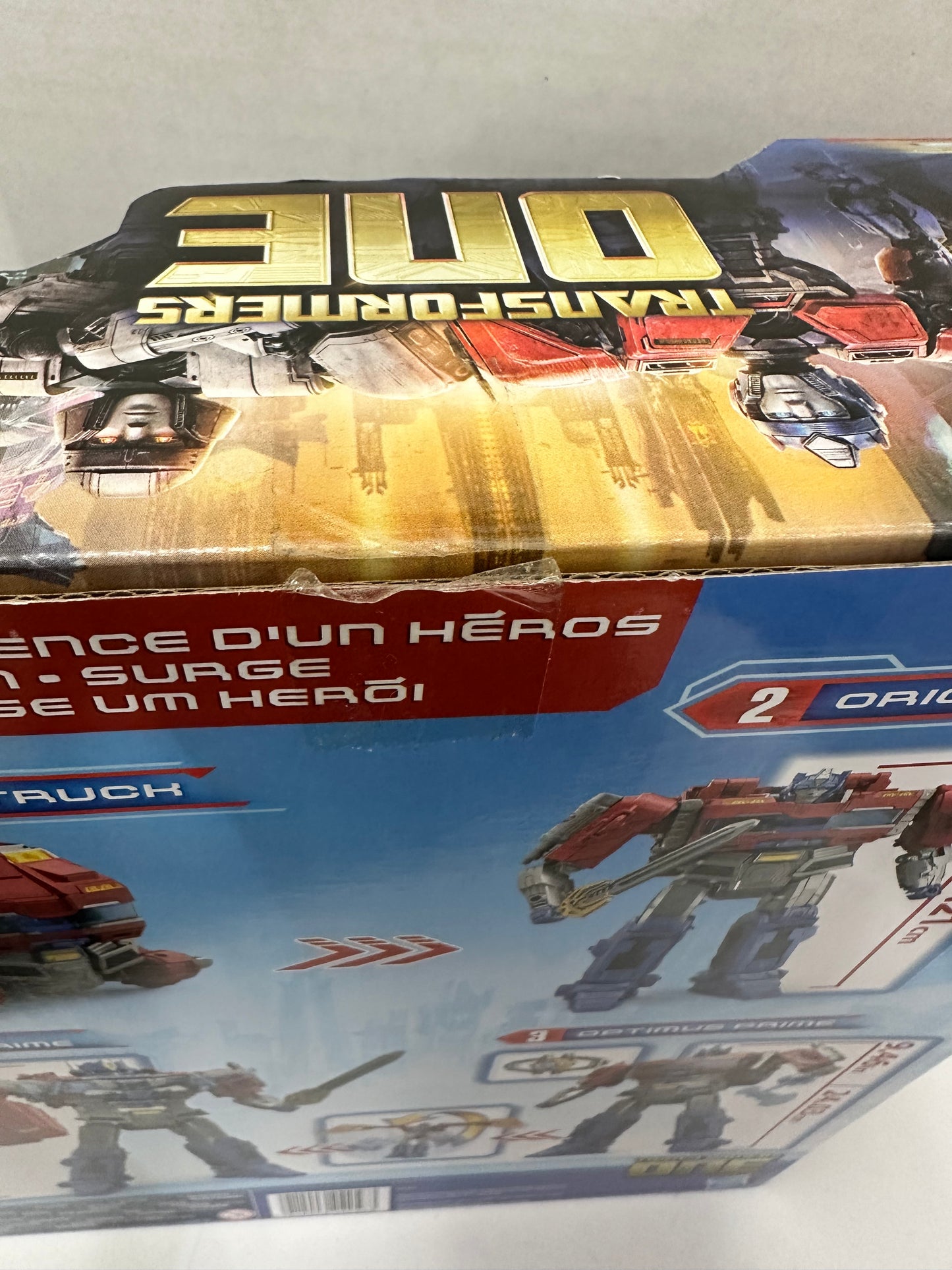 Transformers One Power Flip - Optimus Prime - Action Figure - Open Box
