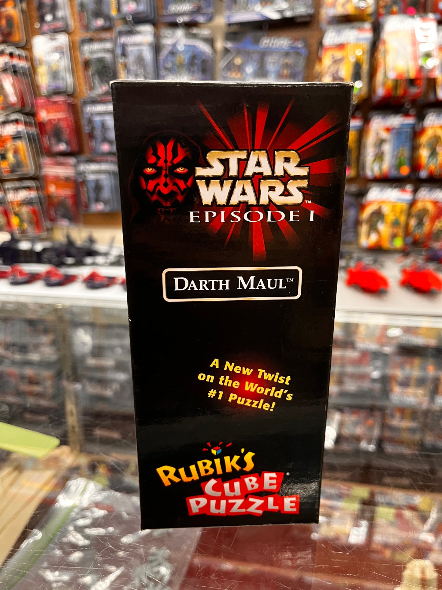 Star Wars Episode I Darth Maul Rubik's Cube Puzzle 1999 Brand New Factory Sealed