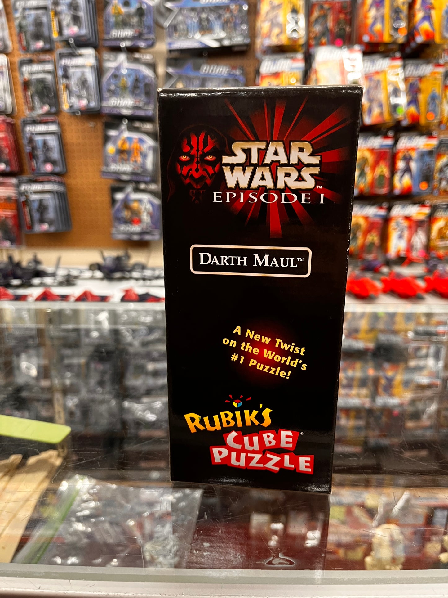 Star Wars Episode I Darth Maul Rubik's Cube Puzzle 1999 Brand New Factory Sealed
