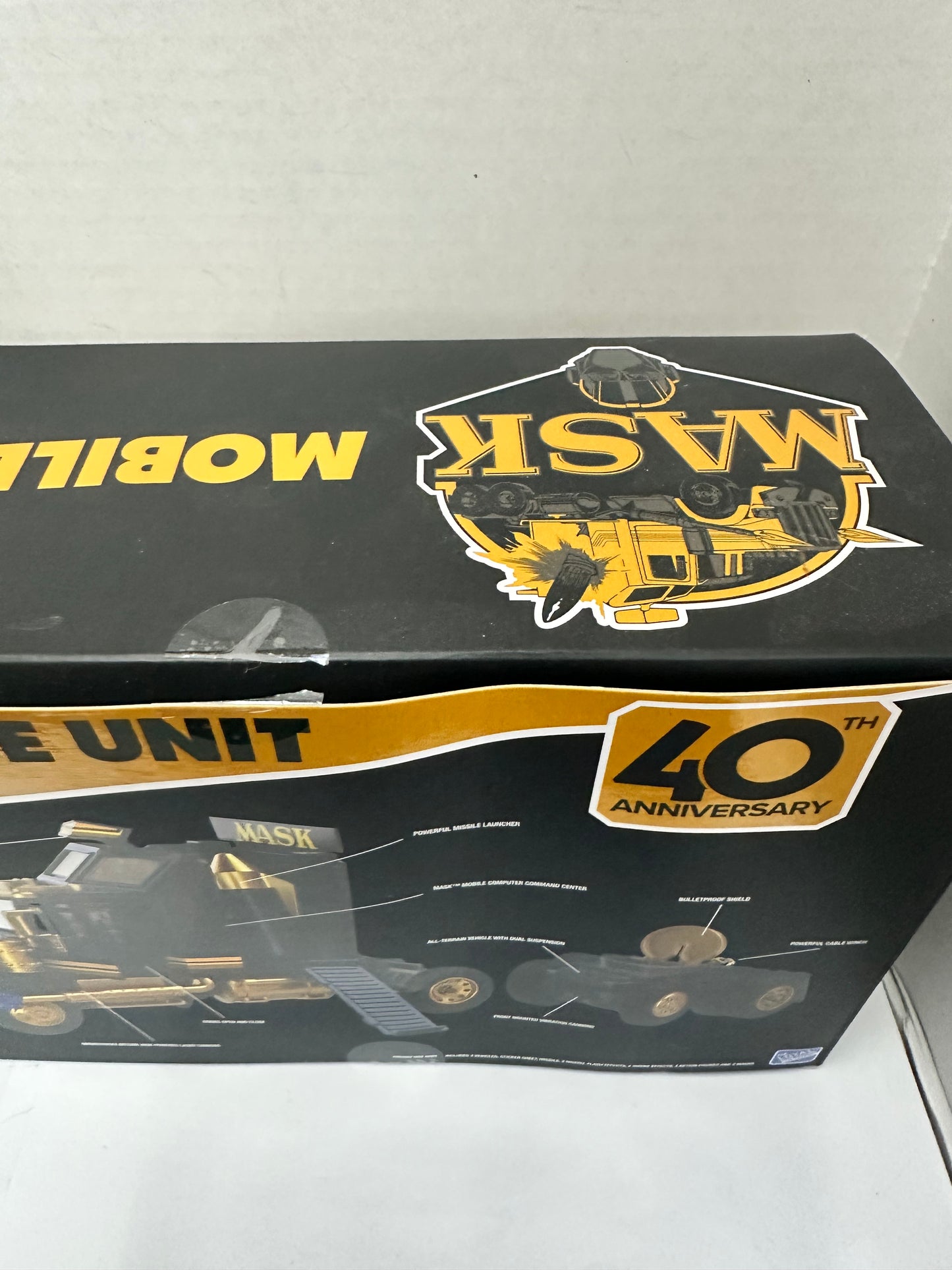 MASK M.A.S.K. Mobile Defense Unit 40th Anniversary Black And Gold