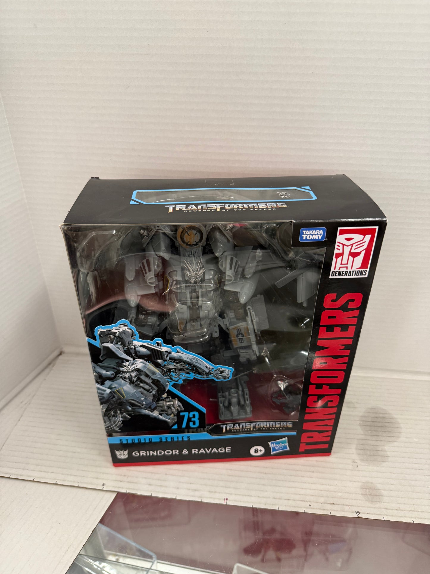Transformers Studio Series 73 Grindor & Ravage Leader Class Action Figure