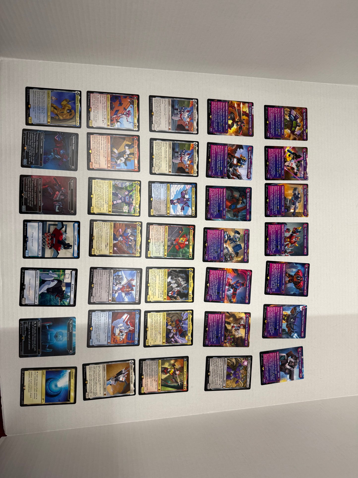 Magic The Gathering Transformers 35 Cards
