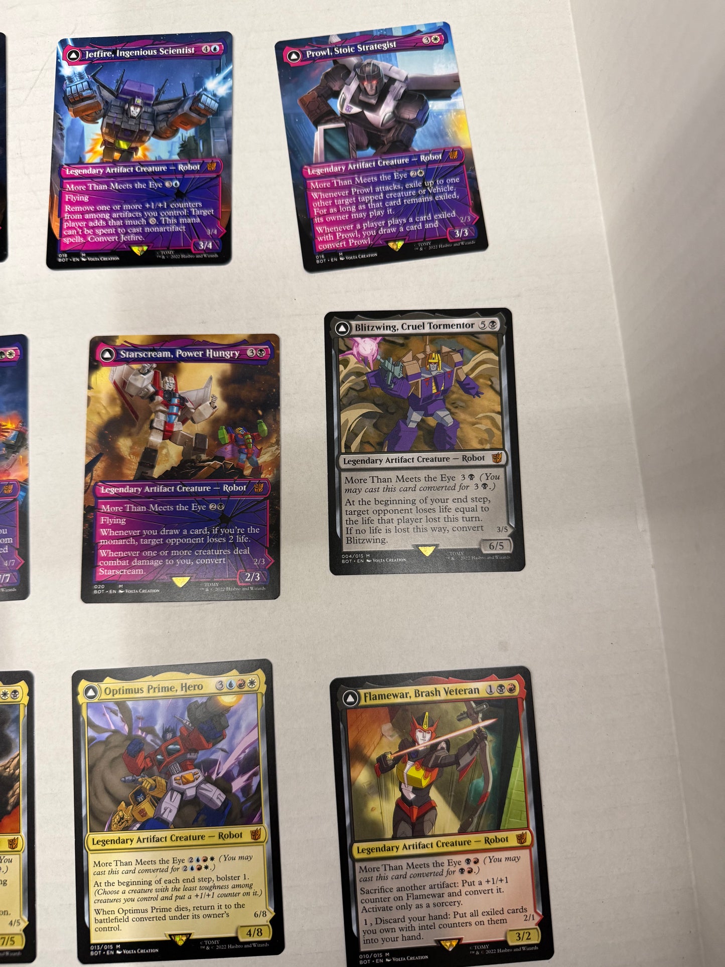 Magic The Gathering Transformers 35 Cards