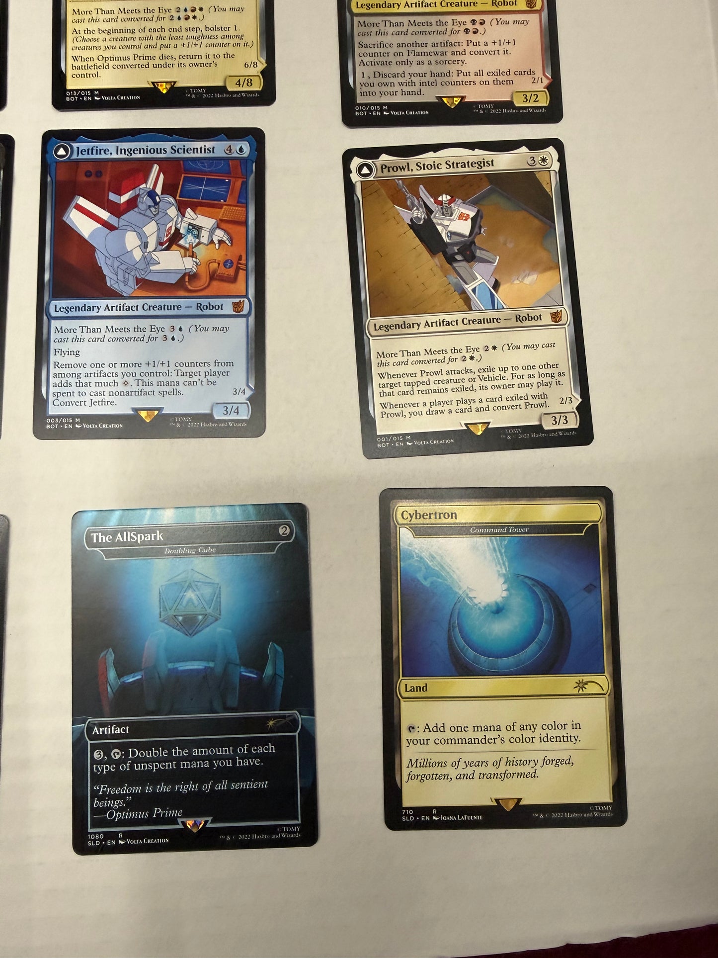 Magic The Gathering Transformers 35 Cards