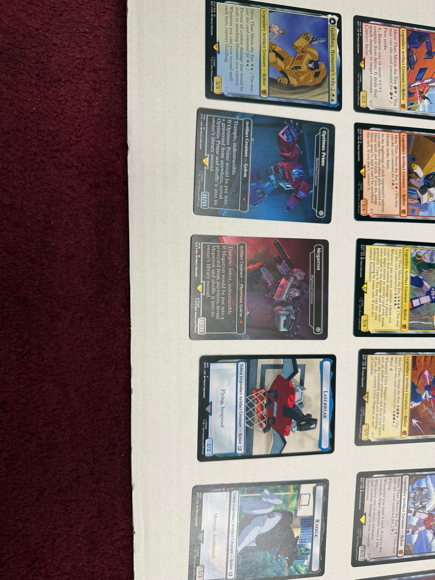 Magic The Gathering Transformers 35 Cards