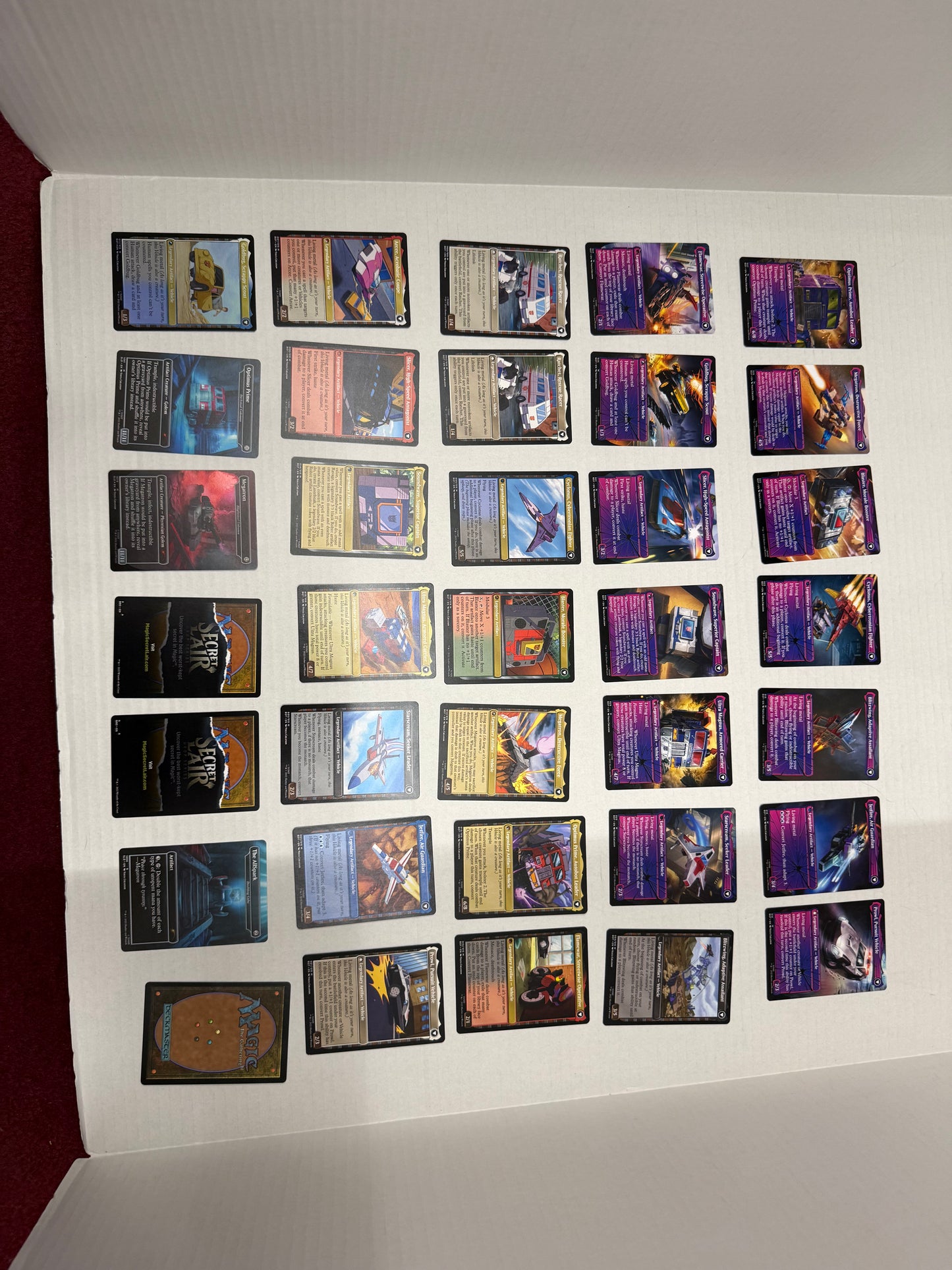 Magic The Gathering Transformers 35 Cards