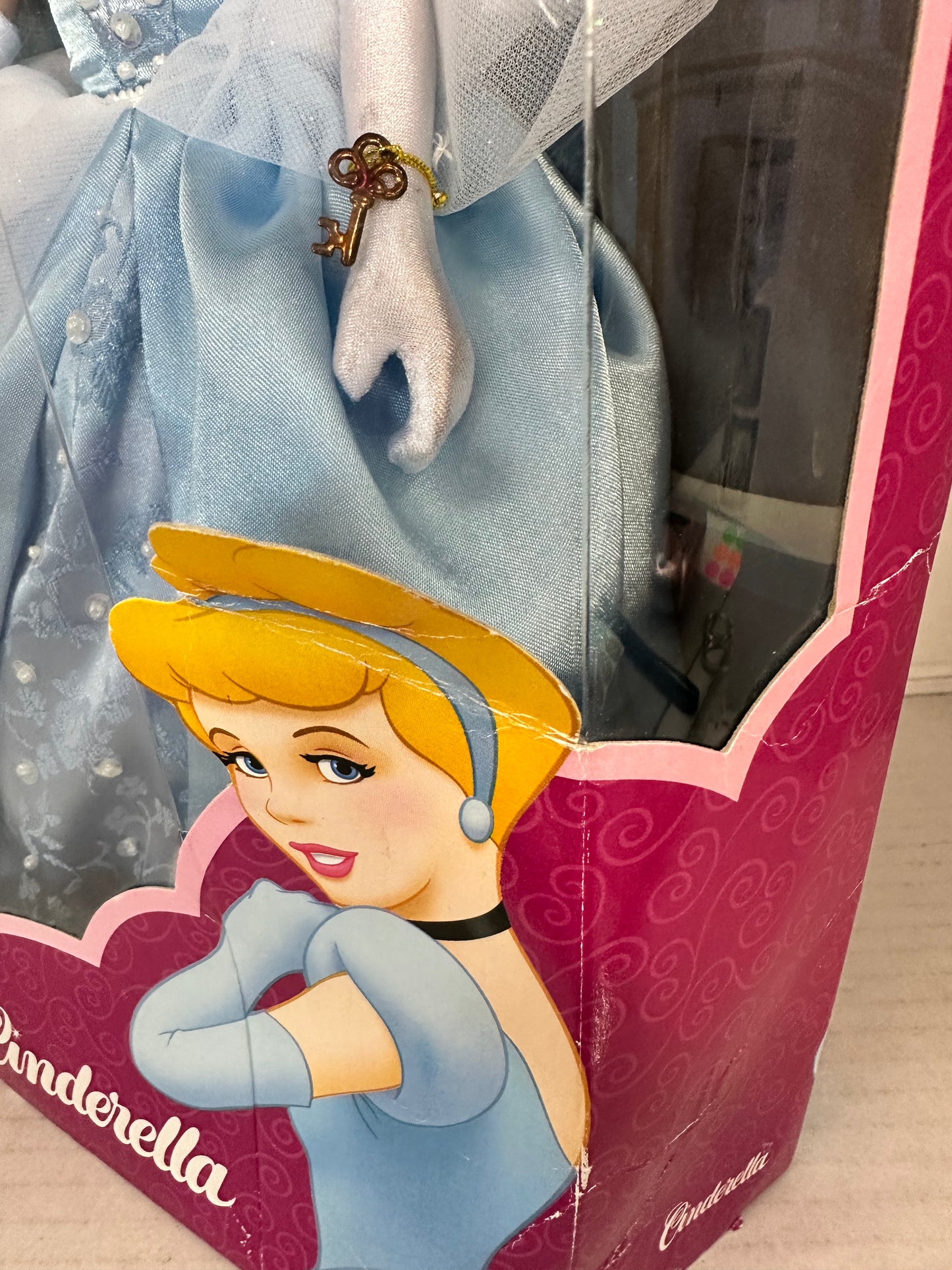 Disney Brass Key Cinderella Keepsake Doll 2002