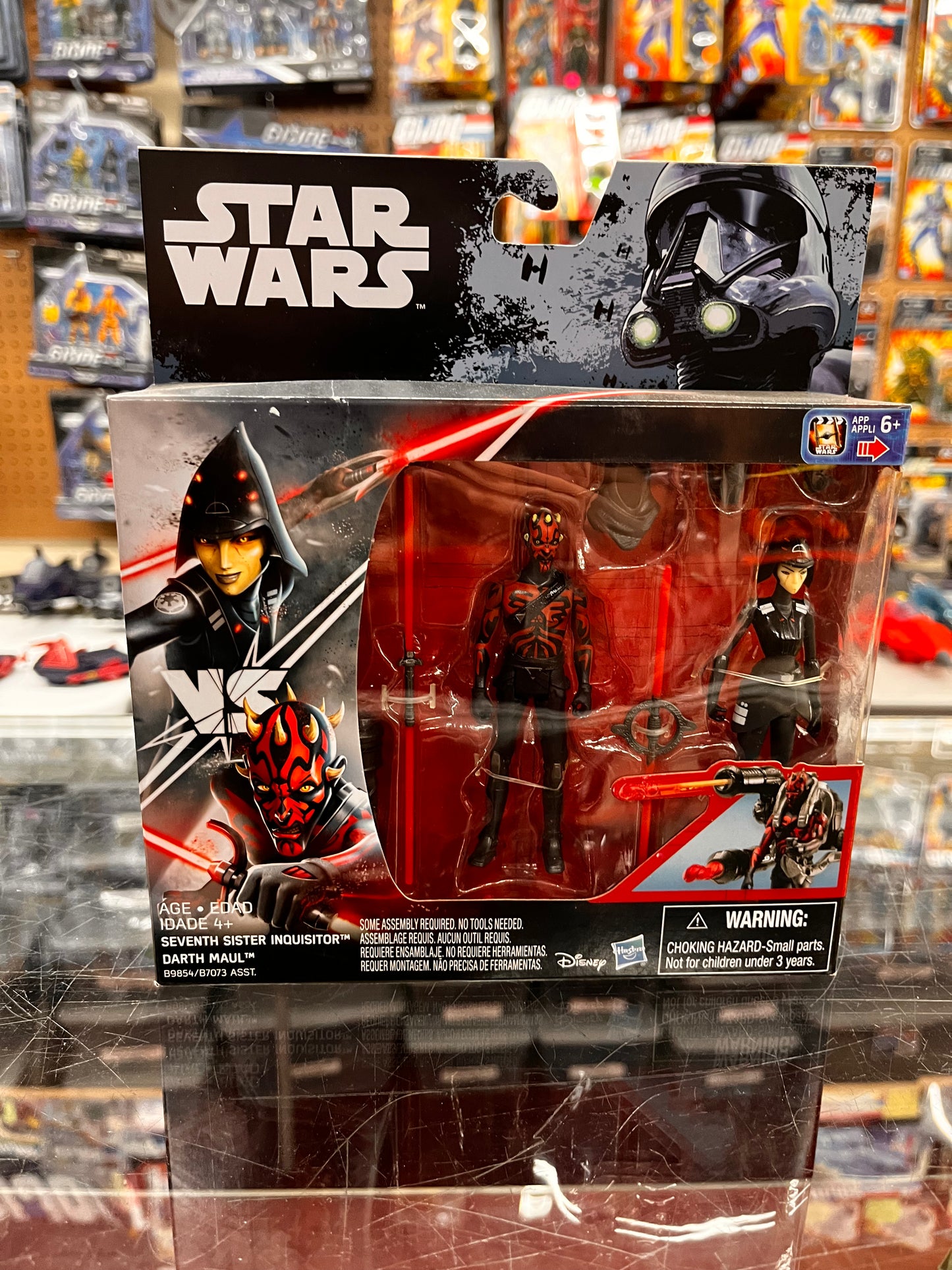 Star Wars Rebels Seventh Sister Inquisitor & Darth Maul 3.75" Action Figures New