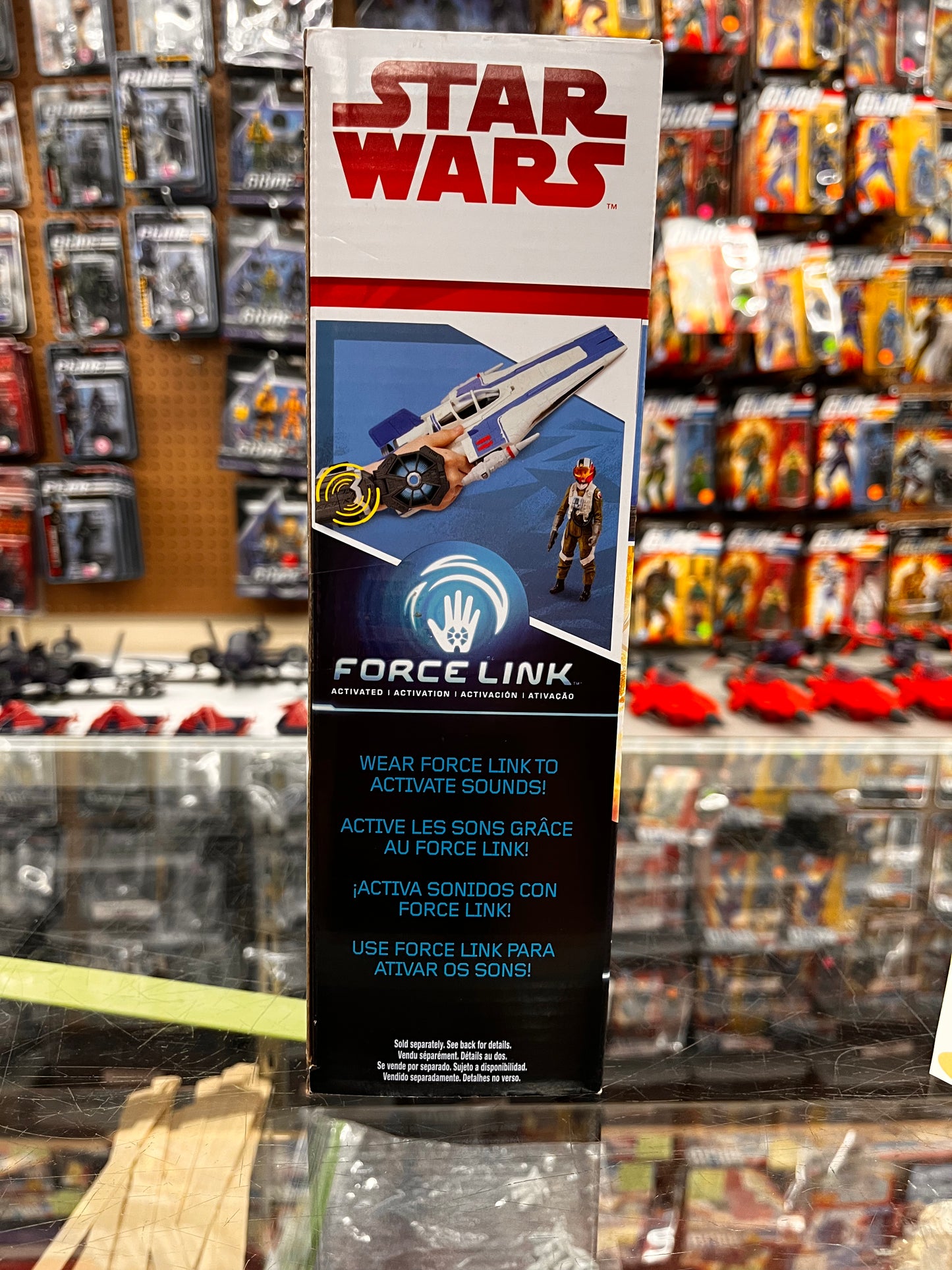 Star Wars The Last Jedi Force Link Resistance A-Wing Fighter + Pilot Tallie New
