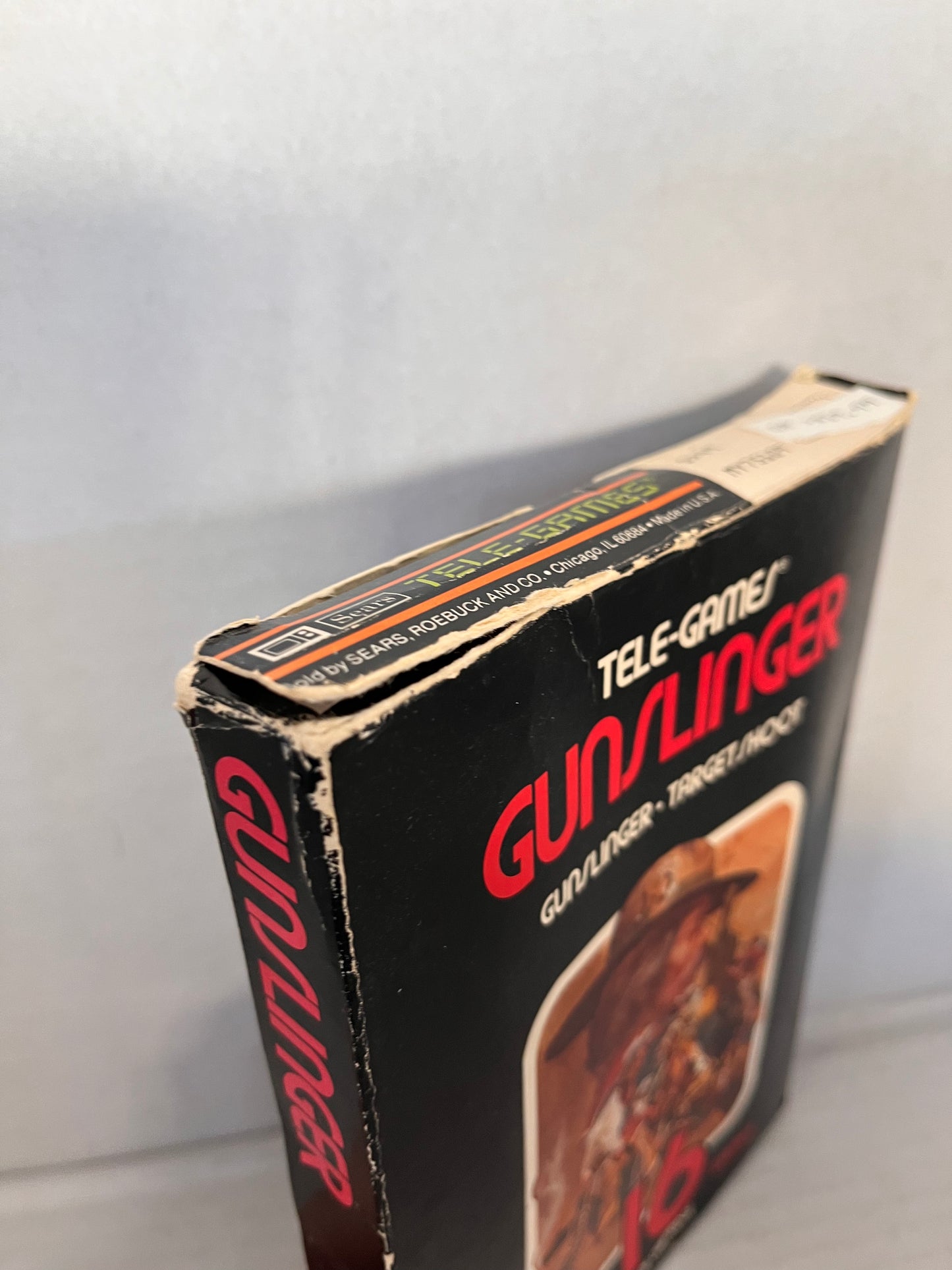 Gunslinger (Atari 2600) Complete CIB Box, Manual and Game Cartridge