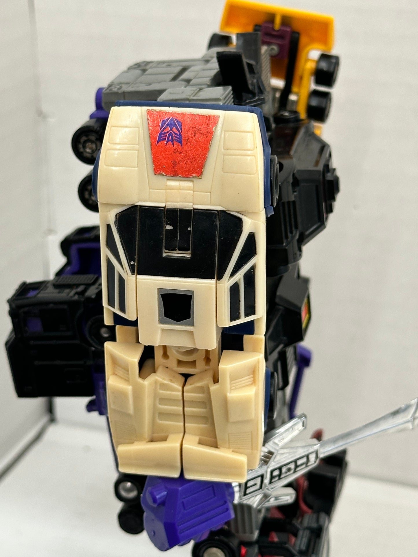 transformers g1 menasor stunticons combiners Loose Incomplete Action Figure