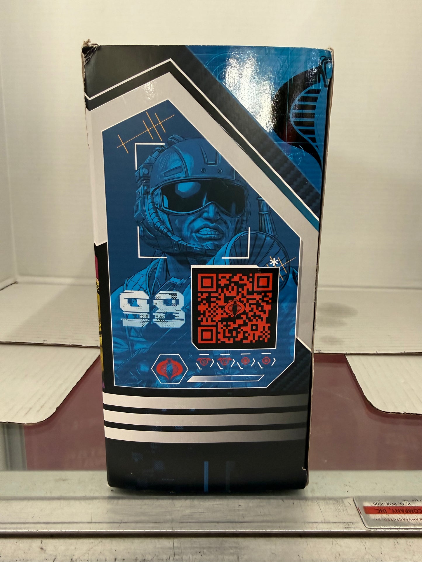 G.I. JOE Classified Tele-Viper & Cobra Flight Pod (Trubble Bubble) Box Damage