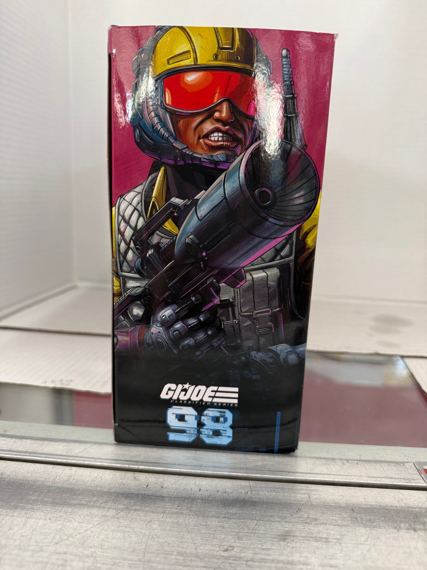 G.I. JOE Classified Tele-Viper & Cobra Flight Pod (Trubble Bubble) Box Damage