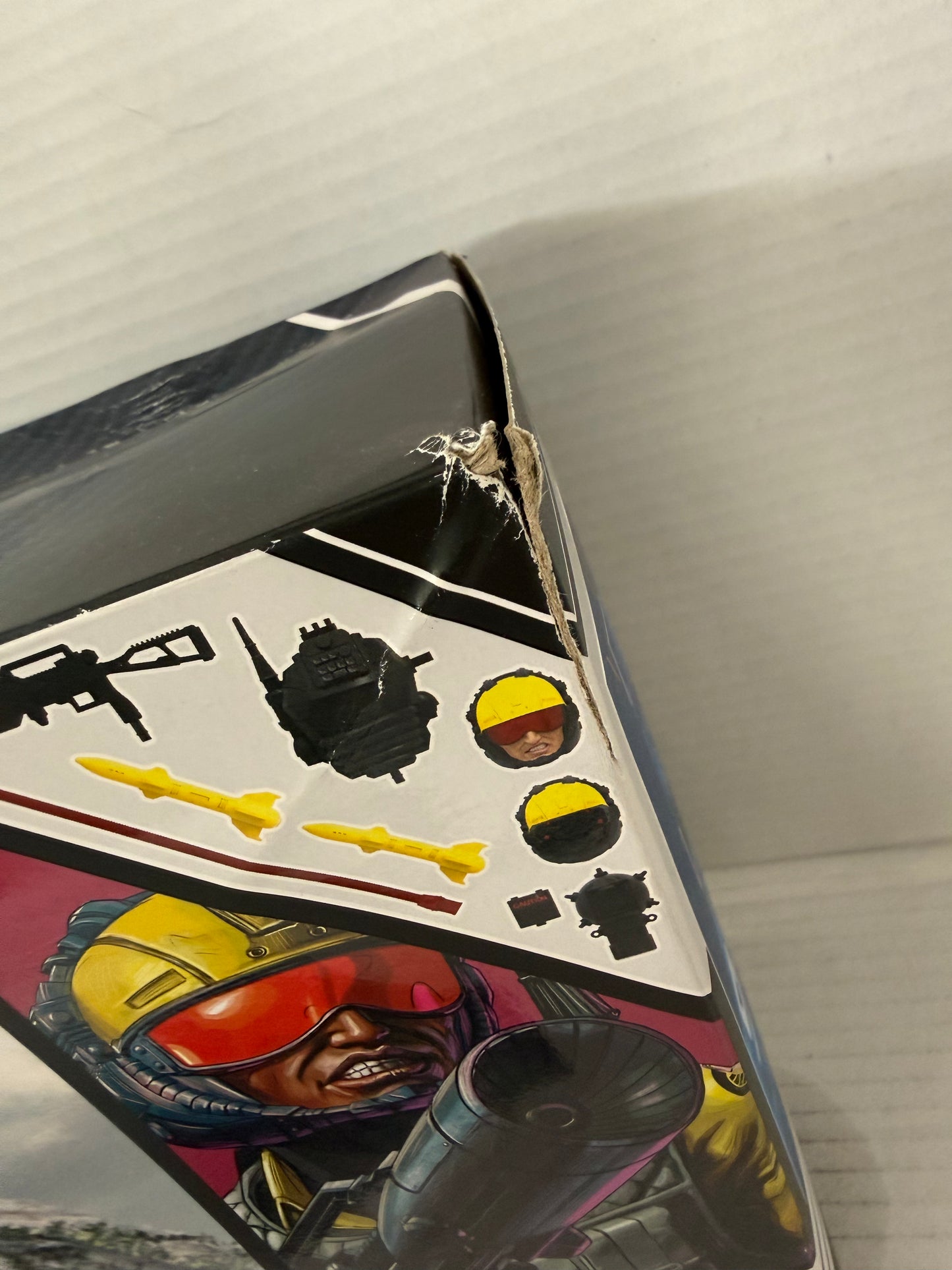 G.I. JOE Classified Tele-Viper & Cobra Flight Pod (Trubble Bubble) Box Damage