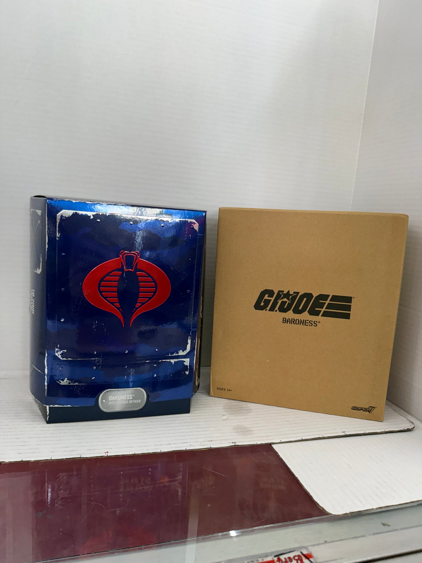 GI Joe ARAH Super7 Super 7 Ultimates! Baroness (Blue) Wave 2 Cobra Figure