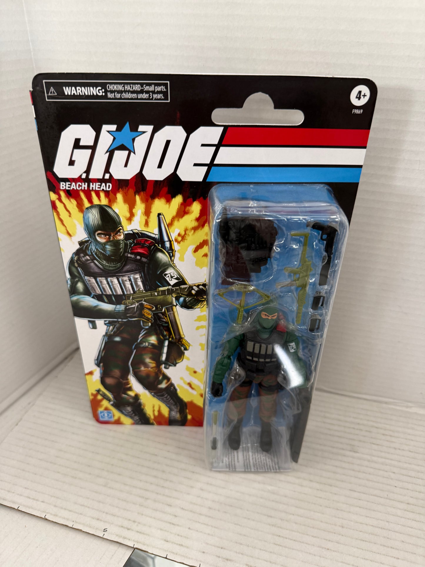 G.I. Joe Classified Series Beach Head 6" Action Figure MOC! Cardback!