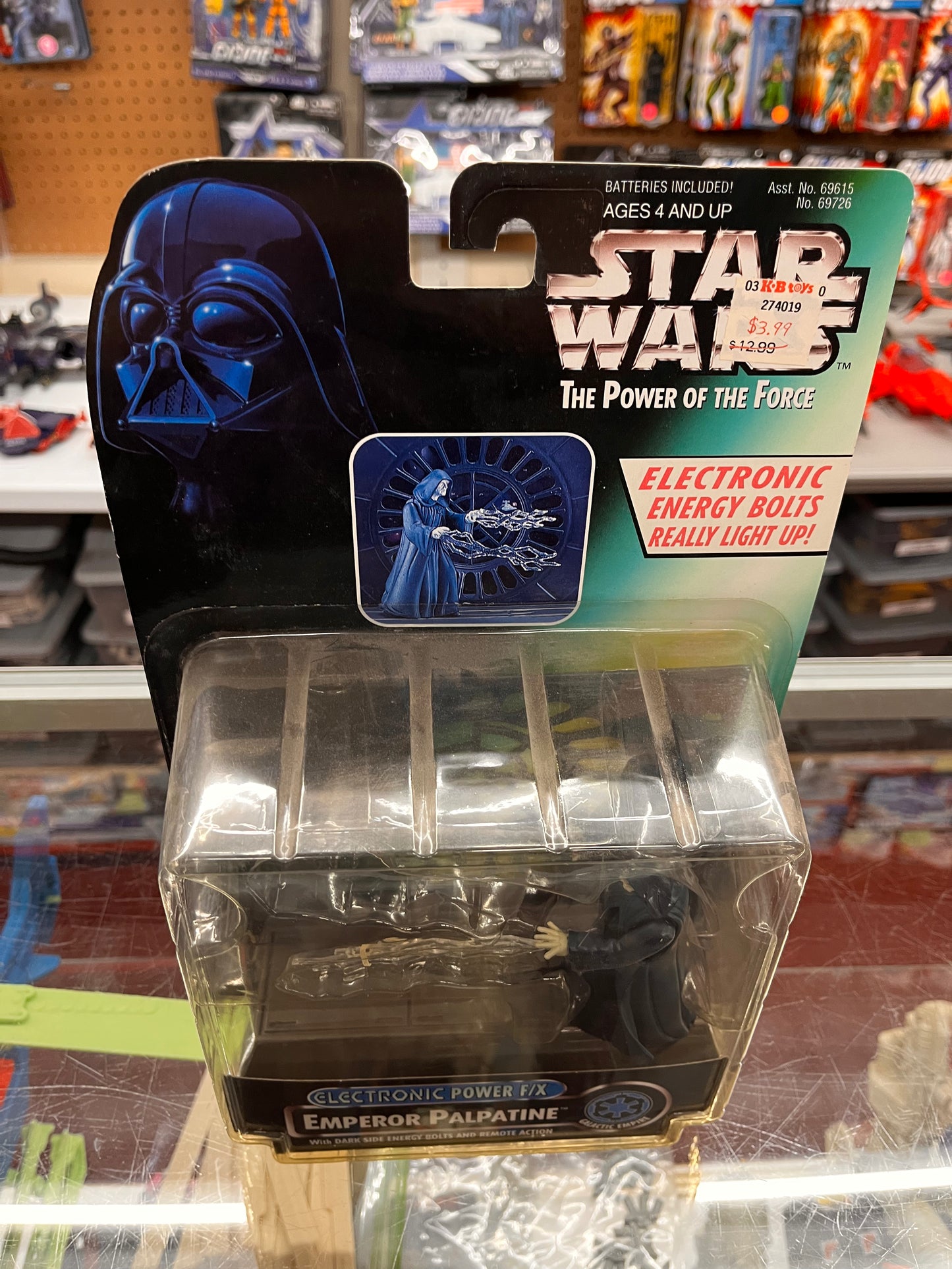Star Wars The Power Of The Force Electronic Ben Obi-Wan Kenobi Hasbro 1996
